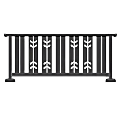 hengze Wrought Iron Balcony Railings Indoor Outdoor Safety Guardrails Custom Height Rust-Proof Carved Home Balcony Handrails(Please consult customer service for pricing)
