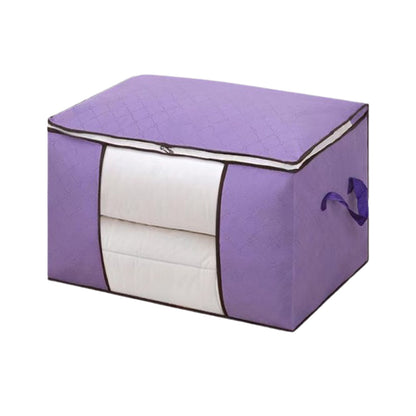 Wanshun Non-Woven Fabric and PVC Sewn Flat Bag Storage Bag Quilt Storage Bag Moving Packing Bag(Please consult customer service for pricing)