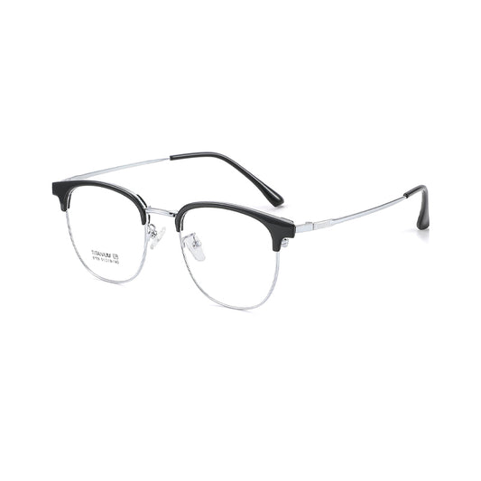 zhengbo Eyeglasses TR Metal Eyebrow 8159 Radiation protection Men and women myopia anti-fatigue