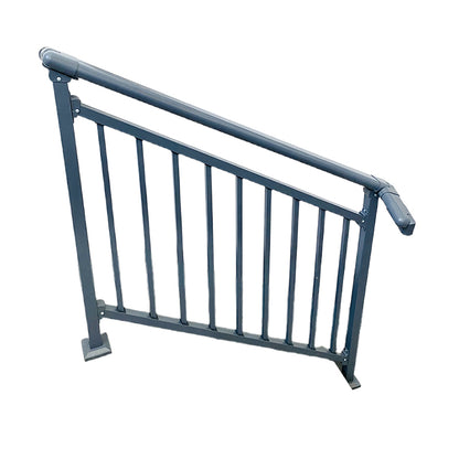 Lanbai Stair Handrail  Public Balustrade System  Rustproof & Impact-Resistant  Modern Minimalist Design for Corridor Safety(Please consult customer service for pricing)