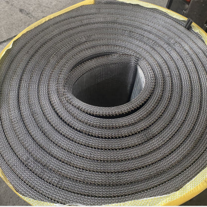 sanhe Herringbone mesh belt   Stainless steel mesh belt, high-temperature resistant mesh belt