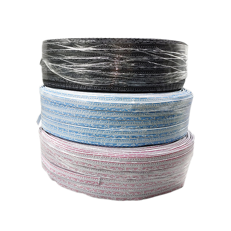 Haijinbo AWM2468-26# (80°C, 300V) PVC Insulated Red-White Ribbon Cable AWM2468-24# (80°C, 300V) PVC Insulated Blue-White Ribbon Cable Flame-Retardant PVC Insulated Wire