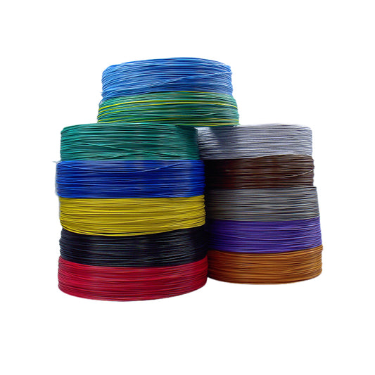 Haijinbo AWM1007 (80°C, 300V) PVC Insulated Wire For Internal Wiring of Electrical Equipment | Multiple Gauges Available