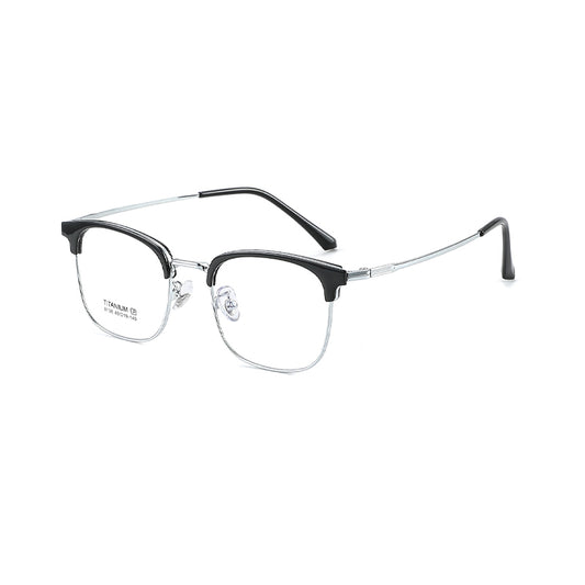 zhengbo Eyeglasses TR Metal Eyebrow 8158 Radiation protection Men and women myopia anti-fatigue