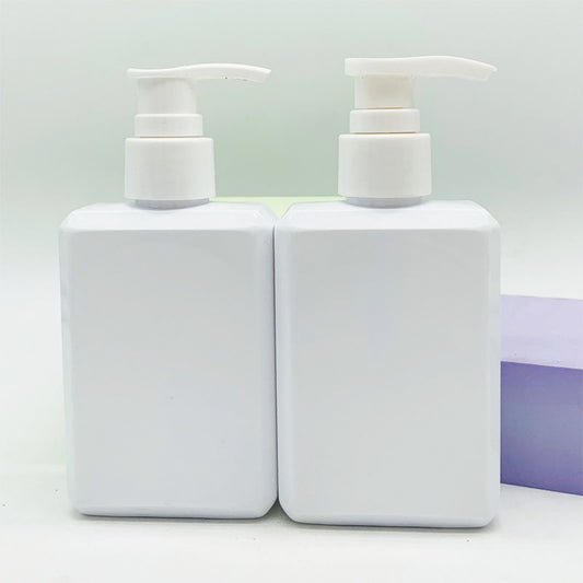 zhengxing PET Bottle (Flat Bottle) 150ml/108.2*63.4*35  Household toiletries Bottled separately Press type shampoo bottle Large capacity household lotion bottle