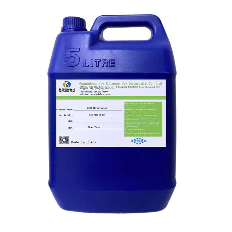 New Mileage 202 Degreasing agent  (Please consult customer service for pricing)  Strong paint remover and plasticizer