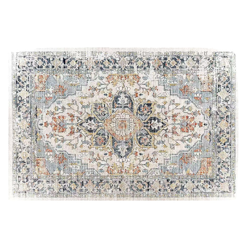 Qiaofeng TPR Washable Non-Slip Carpet 1 square meter Scandinavian carpet modern simplicity Retro Ethnic Style