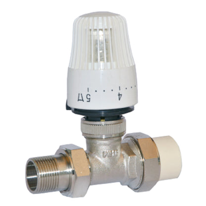 shuangan PPR straight radiator thermostatic control valve DN15×PPR20 DN20×PPR25 DN25×PPR32  Temperature control valve Temperature control valve