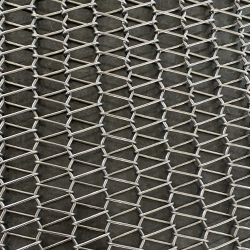 sanhe Mesh embossed mesh belt   Stainless steel mesh belt, high-temperature resistant mesh belt