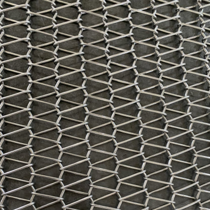 sanhe Mesh embossed mesh belt   Stainless steel mesh belt, high-temperature resistant mesh belt