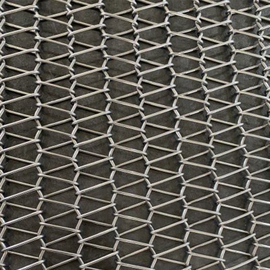 sanhe Mesh embossed mesh belt   Stainless steel mesh belt, high-temperature resistant mesh belt