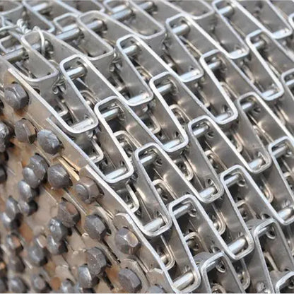 sanhe  Great Wall Net Belt  Stainless steel Great Wall mesh belt horseshoe chain mesh belt wear-resistant mesh belt