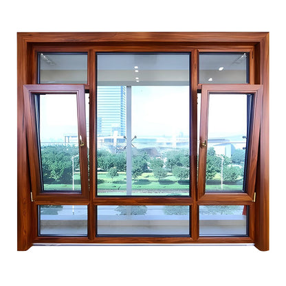 Ruisheng Broken bridge aluminum internal opening and inverting window(Please consult customer service for pricing)  Acoustic Insulation Noise Reduction Windows