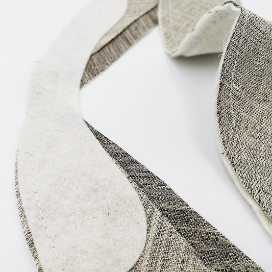 nanyan Garment accessories webbing NY-SHR561PRC Imported black carbon lining, imported horsetail lining, hemp lining