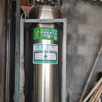 yaonan Dewar's Bottle Liquid 175L/195L/360L/500L(Please consult customer service for pricing)  Fish car special laser cutting liquid nitrogen tank low temperature and high pressure