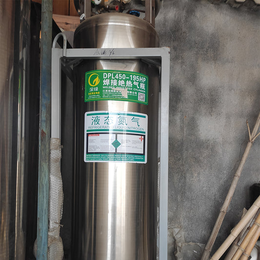yaonan Dewar's Bottle Liquid 175L/195L/360L/500L(Please consult customer service for pricing)  Fish car special laser cutting liquid nitrogen tank low temperature and high pressure