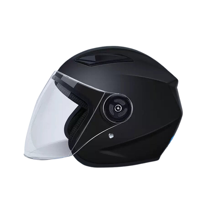 xingguang 3C certification electric car helmet double windshield motorcycle four seasons universal half helmet helmet winter warm