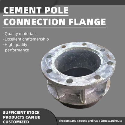 mingkai The connecting flange plate of the cement pole is wear-resistant, corrosion-resistant, stable and durable(Please consult customer service for pricing)