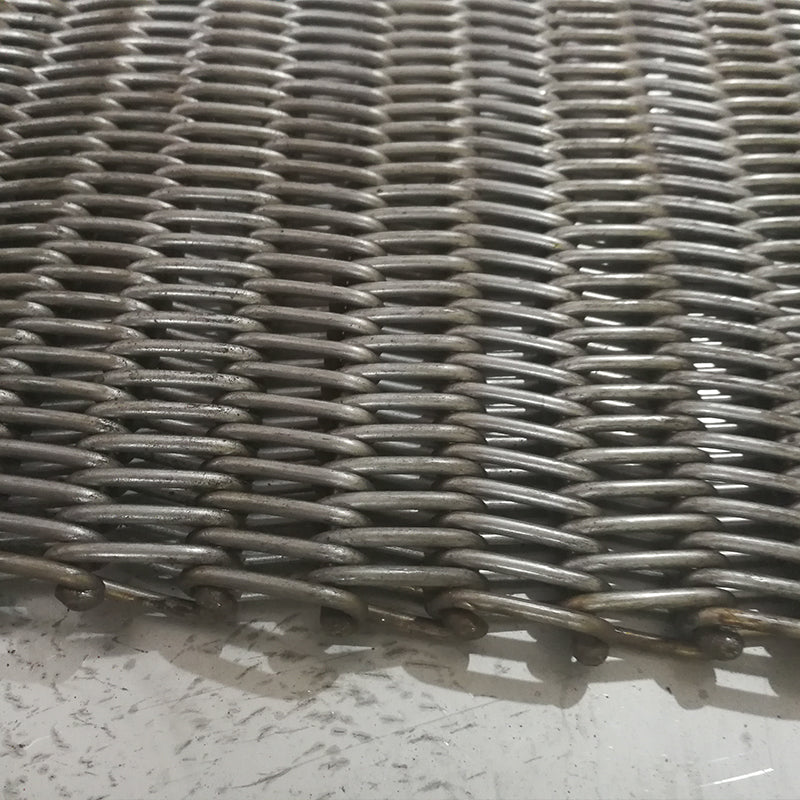 sanhe Mesh-shaped row dense row mesh belt  Stainless steel mesh belt, high-temperature resistant mesh belt