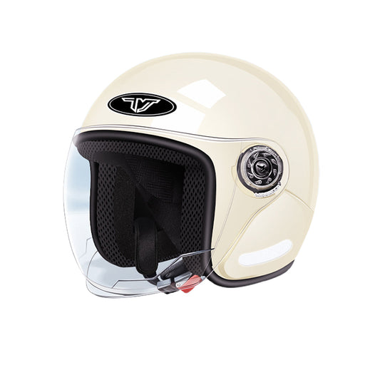 xingguang Children's helmet electric car baking paint helmet girl helmet thickened four seasons universal boy cartoon   High Definition Anti-fog Goggles Extra Deep