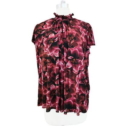 kuailefeng Women's Printed Knit T-shirt