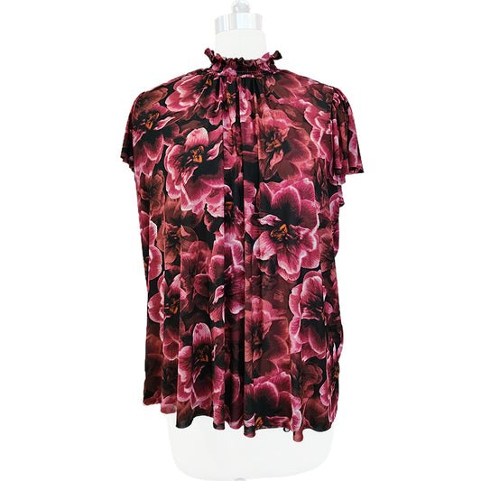 kuailefeng Women's Printed Knit T-shirt