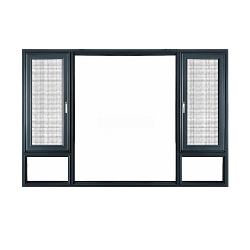 Ruisheng Broken bridge aluminum heat insulation casement window(Please consult customer service for pricing)  Floor-to-ceiling windows Sun protection and heat insulation Anti-theft integrated window