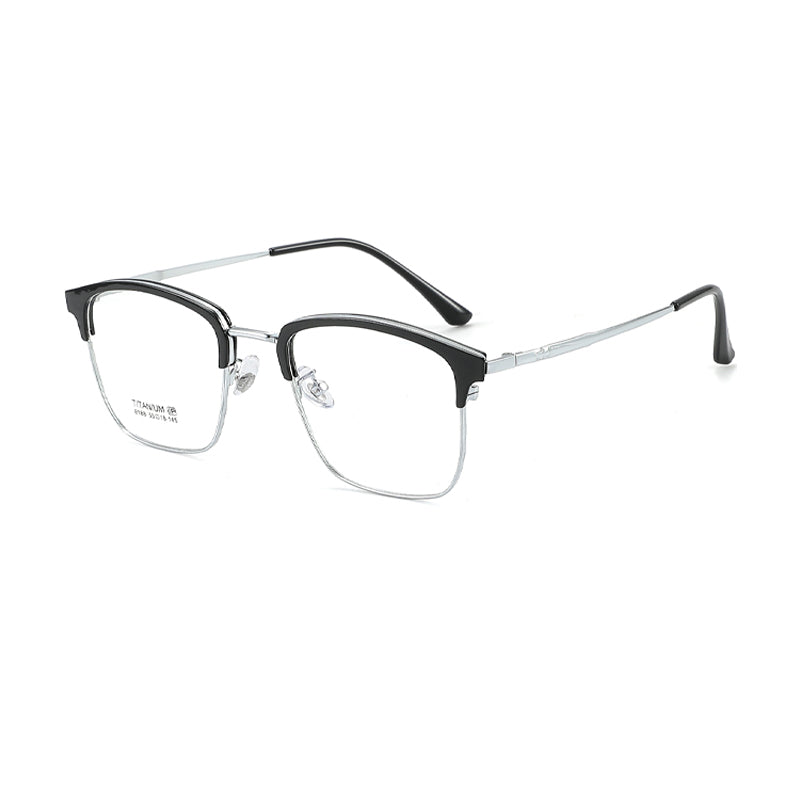 zhengbo Eyeglasses TR Metal Eyebrow 8188 Stylish simple box