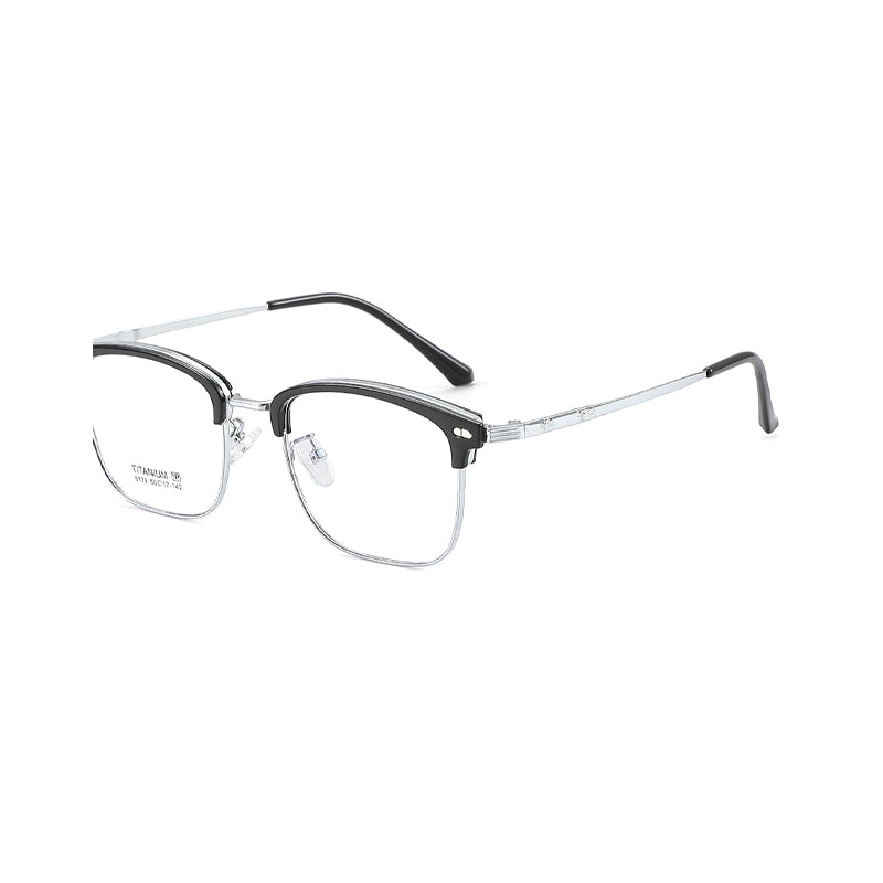 zhengbo Eyeglasses TR Metal Eyebrow 8179 Stylish simple box