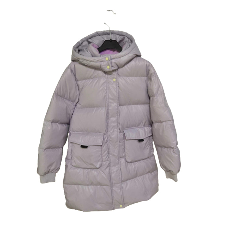 junsheng Desa hooded mid-length down jacket three-proof fabric(Please consult customer service for pricing)