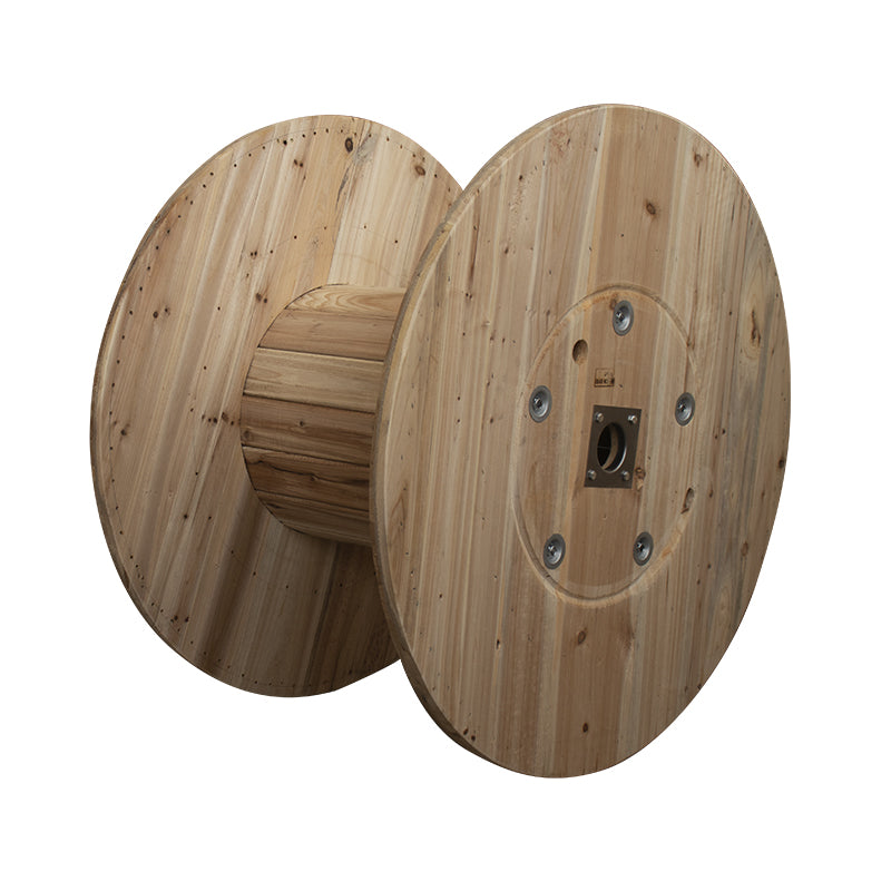 jiesen Cable Winding Tray(Please consult customer service for pricing)  Wooden reel cable pay-off stand