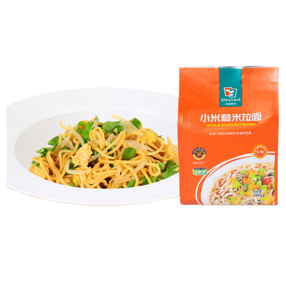 GloryLand  Millet and brown rice noodles NON-FRIED RAMEN  Noodle breakfast for kids
