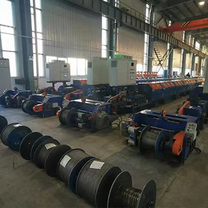 zhutang Model 200 with 12 discs left and right hand carriage(Please consult customer service for pricing)  Adjustable and customizable powerful electric twisting machine