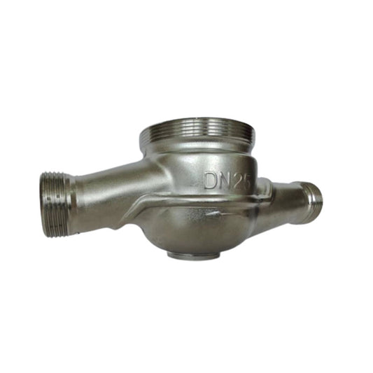 youlipu Water meter housing DN-25 made of stainless steel plate  Horizontal rotor type quick installation water meter