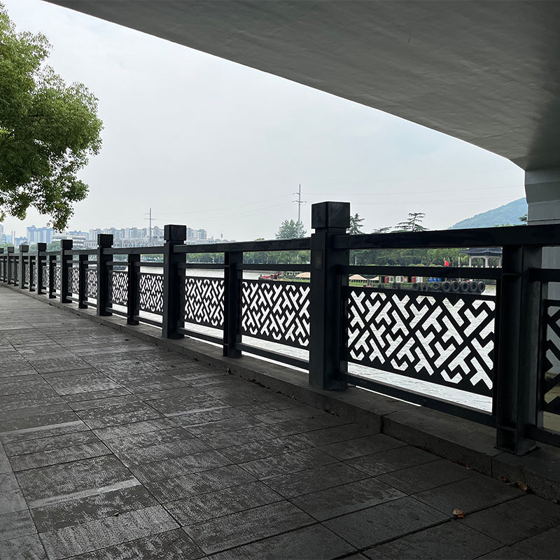 yinweite YWT-HD-4 Power bridge railing(Please consult customer service for pricing)  Outdoor railings outside the household fence fence aluminum fence handrail