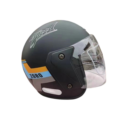 xingguang National standard certification electric car helmet men and women four seasons universal half helmet winter battery car warm helmet male   High Definition Anti-fog Lens