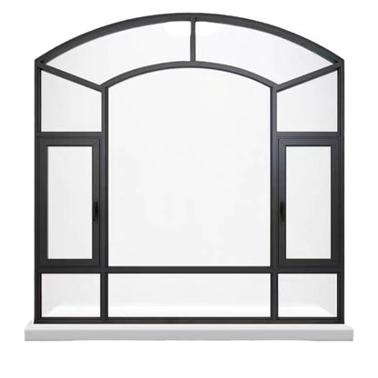 bojiu Casement Window(Please consult customer service for pricing)  Broken bridge aluminum doors and Windows sealed balcony sun room customization