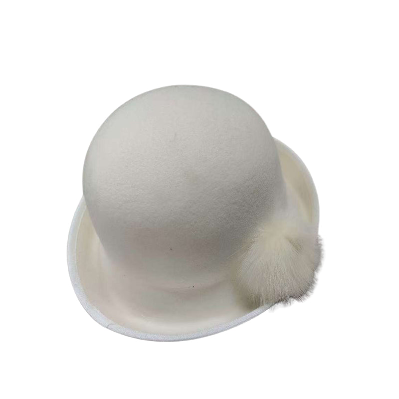 shizhai Felt Hat(Please consult customer service for pricing) Rolled rim pot hat fisherman hat British casual courtesy