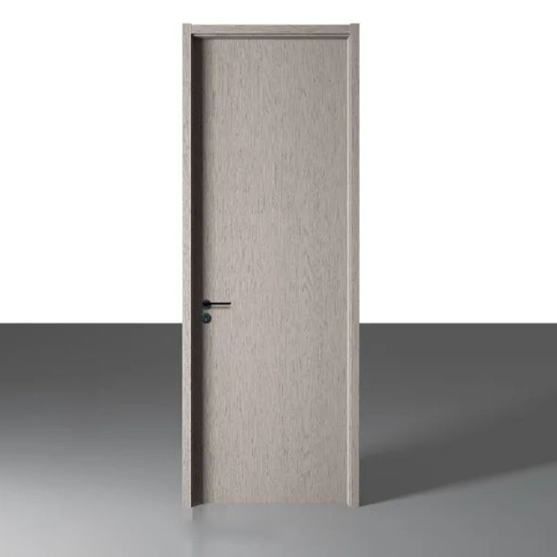 hongfeng Mixed oak  Wooden door   Customized household carbon crystal wood doors, unpainted solid wood doors, light luxury room interior doors