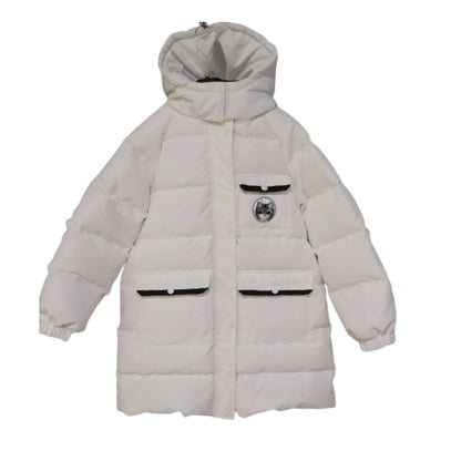 junsheng Disha 2022 mid-length three-proof fabric down jacket for men and women(Please consult customer service for pricing)