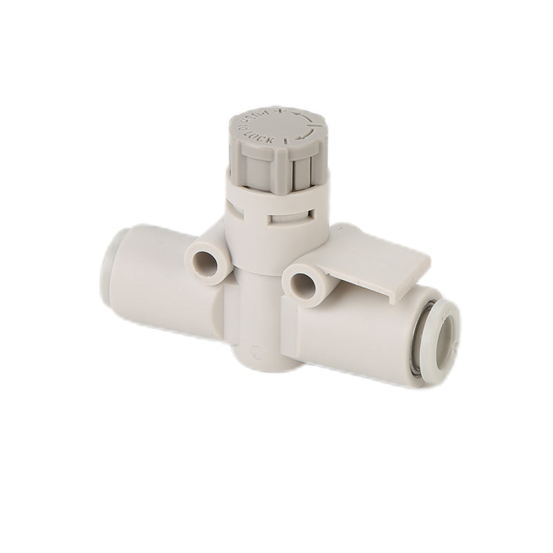youboli Elbow type speed control valve Miniature pipe throttle valve pipe speed regulating valve