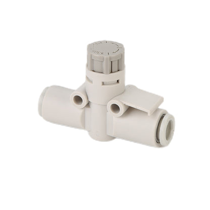 youboli Elbow type speed control valve Miniature pipe throttle valve pipe speed regulating valve