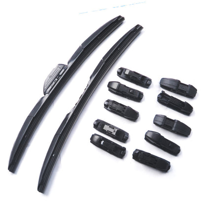 jielun The manufacturer produces and sells wholesale direct supply of wiper blades with bone boneless wipers special wiper three-stage wiper blades multifunctional wipers  Durable quiet high-end