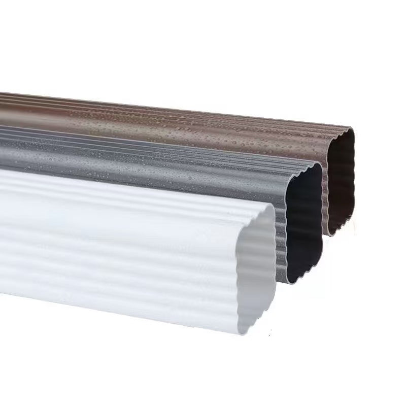 shunshui PVC square rainwater pipe, downspout. Square downspout for roof drainage(Please consult customer service for pricing)
