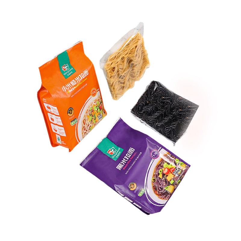 GloryLand  Ramen Combo (Millet Brown Rice Ramen*1+Black Rice Ramen*1+Buckwhest Ramen*1+Brown Rice Ramen*1) NON-FRIED RAUEM 0 Add portable satiety