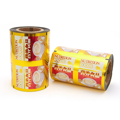 jiucai Nutritional Powder Wrap(Please consult customer service for pricing)  Packing roll film thickened composite film