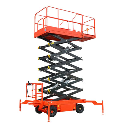 ketai Rear axle self-propelled aerial working platform  Fully automatic scissor lift truck