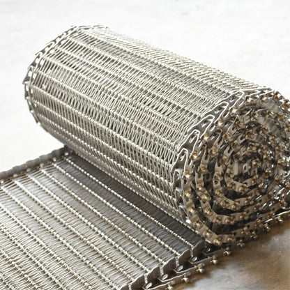 sanhe Spiral mesh belt  Stainless steel mesh belt, high-temperature resistant mesh belt