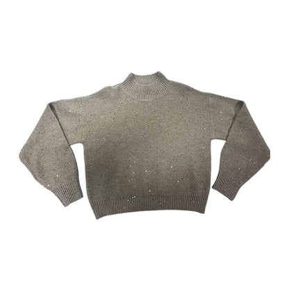 Sanyu Women's Beaded Yarn Round Neck Pullover Round Neck Slimming High-Quality Texture Elegant  1000 Pieces