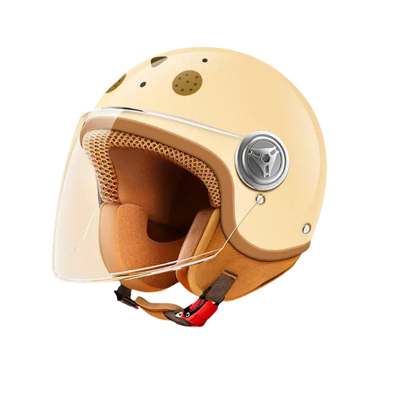 xingguang 3C certification children's helmets winter warm electric car helmet car car men and girls fall and winter motorcycle helmet
